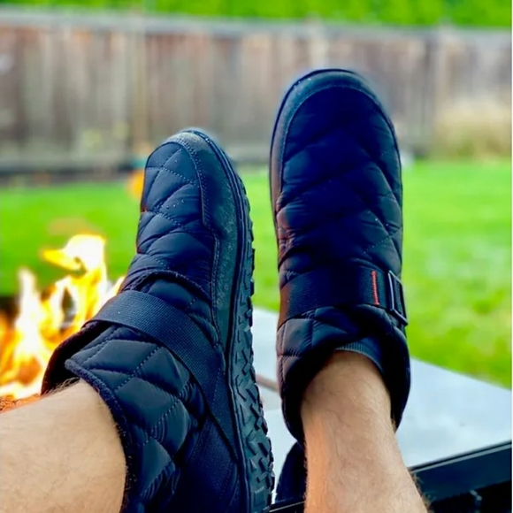 Chaco Men's Ramble Puff Quilted Anckle Booties In Cobalt Blue - Picture 13 of 13